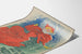 Poster vintage Pastilles Géraudel donna con ombrello rosso