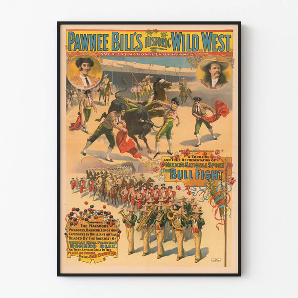 pawnee-bills-historic-wild-west-the-bullfight