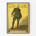 Vintage-Poster Italienischer Soldat für patriotische Wanddekoration