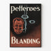 Poster vintage Petterøes Blanding con pipa fumante