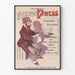 Vintage poster of Philadelphia Sunday Press - 1896