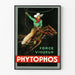 Vintage-Poster Phytophos Force Vigueur zur Wanddekoration