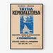 Vintage-Poster Tatra Messe Wanddekoration Artem Legrand