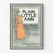 Vintage-Poster Plain Little Ann in grafischer Harmonie