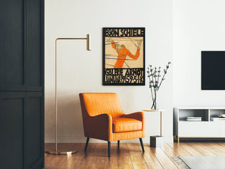 plakat-der-schiele-ausstellung-in-der-galerie-arnot