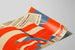 Vintage festival poster with flags for Volksstimmefest 1946 — artwork view