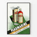 Vintage-Poster Plasmarine, Retro-Medizinische Wanddekoration