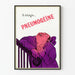 Vintage-Poster Pneumogéine 1951 zur Wanddekoration