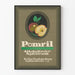 Vintage poster for Pomril non-alcoholic apple beverage