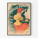 Poster vintage Pastilles Poncelet contro raffreddori e tosse