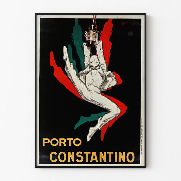 Poster vintage Porto Constantino decorazione murale