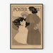 Show-Poster - Dekoratives Poster im Vintage-Stil des Jugendstils
