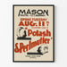Vintage-Poster Potash & Perlmutter im Mason Theatre