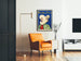 Vintage-Poster Poudre de Luzy elegante Wanddekoration