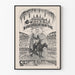 Vintage Poster Pow-Wow A Gathering of the Tribes