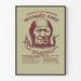 Vintage Poster for Indian Nations Solidarity Wounded Knee