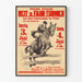 Poster vintage torneo equestre Prinz Eugen al Prater