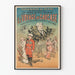Poster vintage Teatro Viaggio nel Caucaso