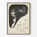 Vintage poster Théâtre Libre 1895-96 season lithograph style