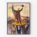 Vintage-Poster Wohlstand zu Hause Prestige im Ausland - Historische Wanddekoration