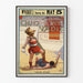 Vintage-Poster Quo Vadis Dekorativ - Römischer Gladiator Stil