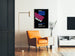 Modern graphic wall decoration poster R.S.V.P. T.D.S.P. A.S.A.P.
