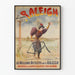 Vintage-Poster Raleigh Fahrrad - Retro-Wanddekoration