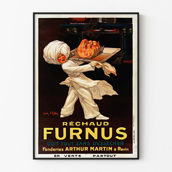 Poster vintage Riscaldatore Furnus - Cottura senza disseccamento