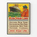 Vintage Red Star Line Poster - Cruises from Antwerp, Southampton, and Cherbourg to New York