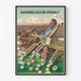 Vintage-Poster Remineralisierung Komplett - Retro-Wanddekoration