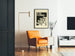 Poster decorativo Ritorno alla normalità con pecore stilizzate
