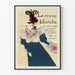 Vintage-Poster La Revue Blanche zur Wanddekoration