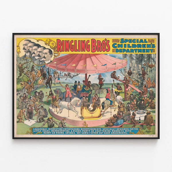 ringling-bros-special-childrens-department-divertisements-of-chattering-monkeys-with-merry-go-round