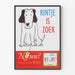 Dekoratives Poster Rintje ist Zoek - Kinderposter im Cartoon-Stil