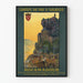 Vintage-Poster Rocamadour - Automobilrundfahrten Haut-Quercy und Bas-Limousin