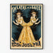 Vintage-Poster Théâtre de la Gaîté Rosa-Josepha Jugendstil