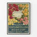 Vintage-Poster der Rosenschau in Boskoop 1913