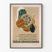 Vintage-Dekorationsposter Ländliche Pennsylvania Kunst Keramik
