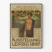Vintage poster of the Saxon-Thuringian Industrial and Trade Exhibition 1897