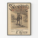 Poster vintage Salammbô, opera in 5 atti di Camille du Locle