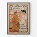 Poster Salon des Cent - Esposizione generale Febbraio 1896