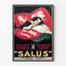 Poster vintage decorativo da parete Salus Cuscino e Materasso
