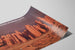 Dekoratives Landschaftsposter vom Arches National Monument in Utah — Ansicht des Kunstwerks