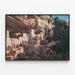 Dekoratives Poster vom Mesa Verde Nationalpark - Spruce Tree House, Colorado — gerahmtes Bild an der Wand