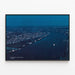 Poster Vista Aerea del Mississippi a New Orleans — quadro incorniciato alla parete