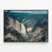 Poster Velo da sposa cascata nel Parco Nazionale di Yosemite — quadro incorniciato alla parete