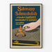 Vintage-Poster Schwapp Schnuckdich für sofortzündung Gasherd und Lampe