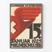Vintage-Poster Schweizer Mustermesse 1925 – Grafische Wanddekoration