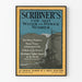 Poster vintage Scribner's Water and Power maggio edizione