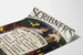 Poster Vintage Scribner's per ottobre con tema autunnale